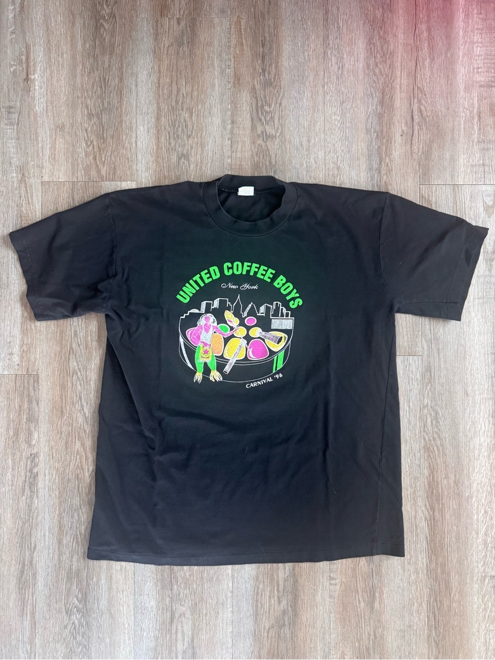 Vintage 90s United Coffee Boys New York T-Shirt
